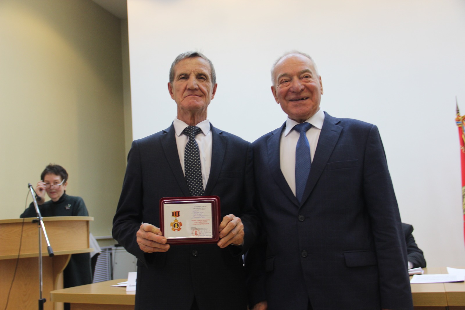 Пётр Семёнович Прокин награжден «Почётным знаком»